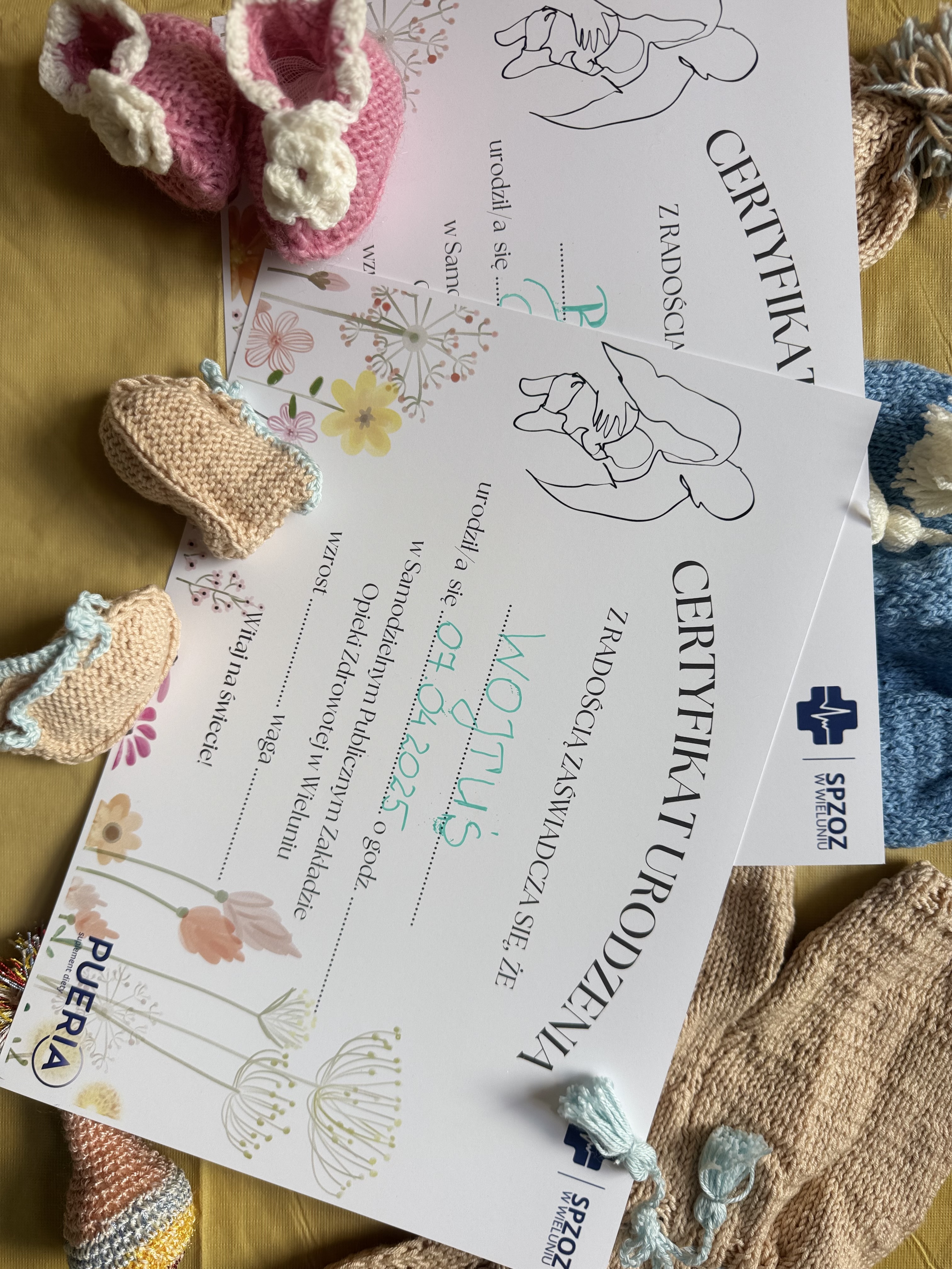 Certyfikaty Urodzenia